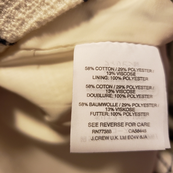 (Tall) J.Crew A-Line Windowpane Tweed Dress - Picture 15 of 15